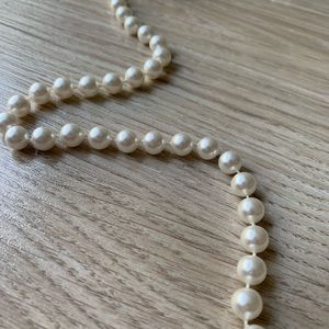 Faux Pearl Necklace